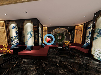 紹興娛樂足道會所設(shè)計(jì)裝修全景案例
