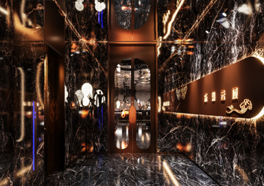 樂巢云頂足浴會所裝修設計案例效果圖