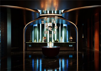 甘肅足浴會所裝修設計案例效果圖